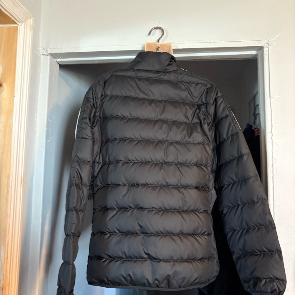 Adidas Essentials Down Insulated Jacket Black Sz … - image 5